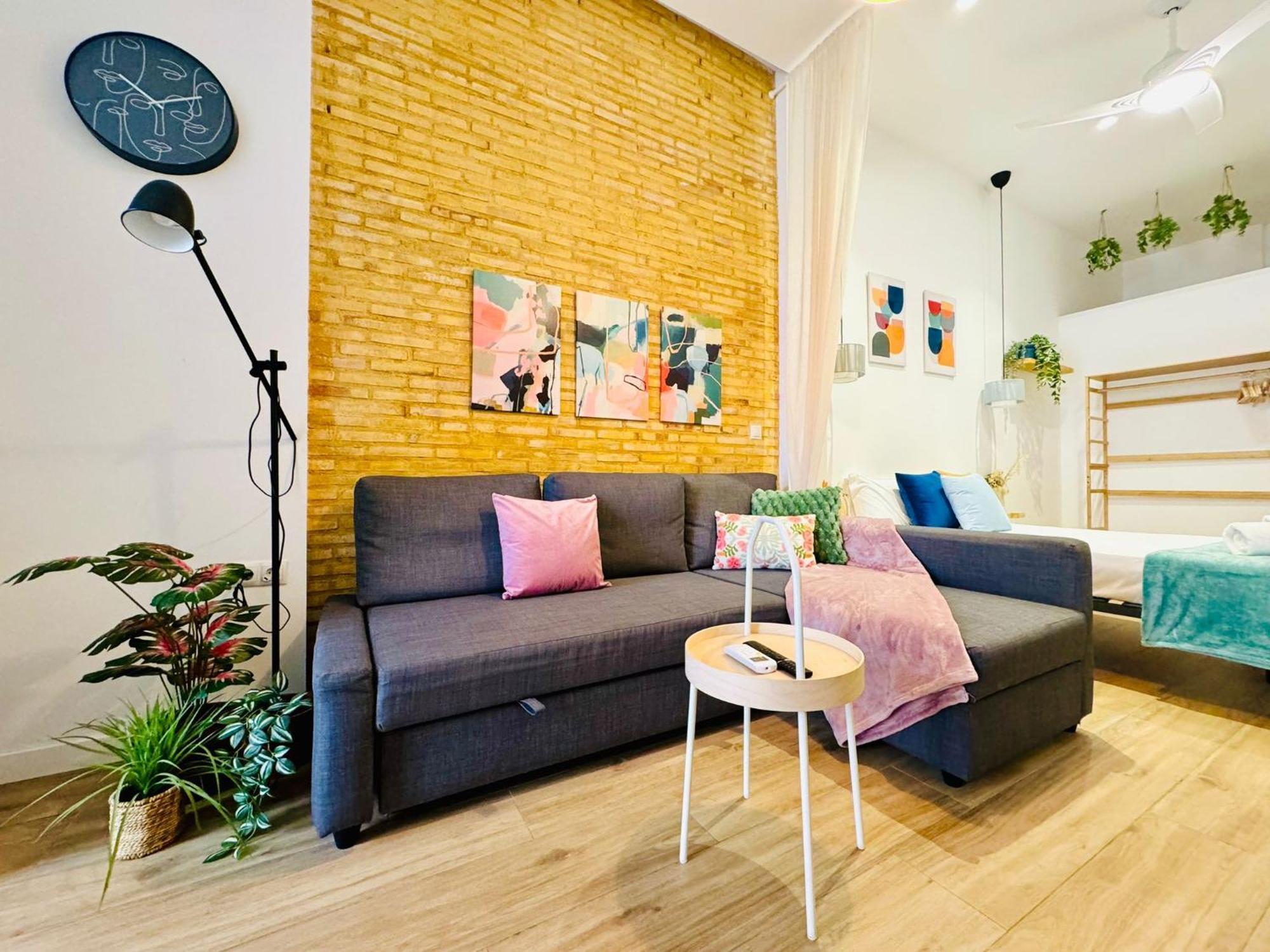 Relaxing Beachside Cabanyal Loft Valencia Exteriör bild