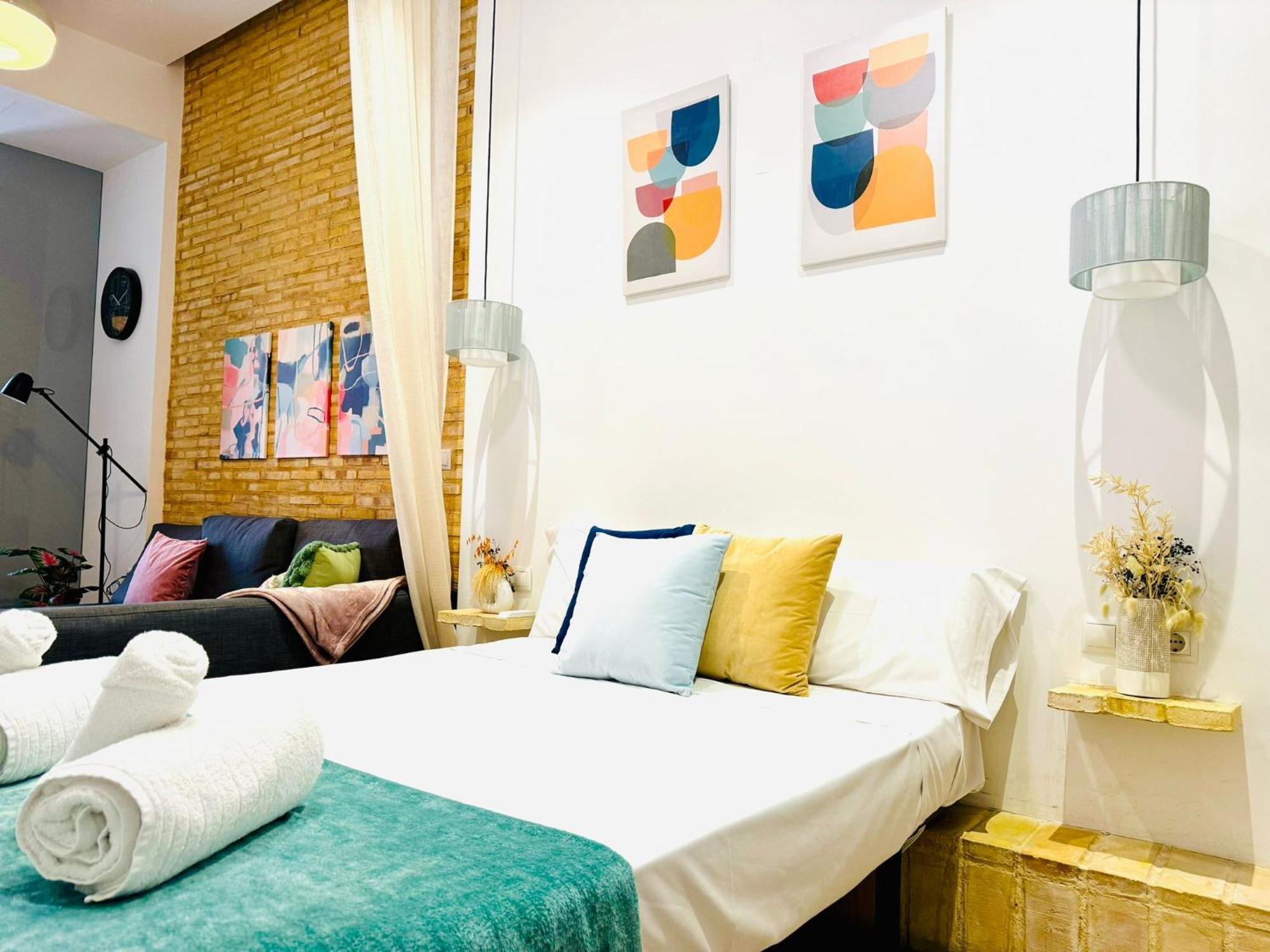 Relaxing Beachside Cabanyal Loft Valencia Exteriör bild